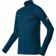 Mammut Go Dry Zip Longsleeve - Men's-Orion-Small