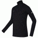 Mammut Go Dry Zip Longsleeve - Mens-Black-Small