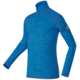 Mammut Go Dry Zip Longsleeve - Mens-Imperial-Large