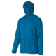 Go Far Hooded Jacket - Mens-Dark Cyan Melange-XX-Large