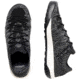 Mammut Hueco Knit Low Shoes, Black/Titanium, 7.5, 3020-06190-0486-1065