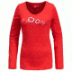 Mammut Kaska Longsleeve Women-Poppy-Small
