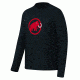 Mammut Logo Longsleeve - Men's-Graphite Melange-X-Small