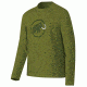Mammut Logo Longsleeve - Men's-Seaweed Melange-X-Small