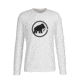 Mammut Logo Longsleeve - Mens, Bright White, Large, 1016-00870-00229-115