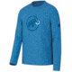 Mammut Logo Longsleeve - Mens-Imperial Melange-Large