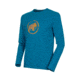 Mammut Logo Longsleeve - Mens, Sapphire, Small, 1016-00530-50226-113