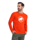 Mammut Logo Longsleeve - Mens, Spicy, Medium, 1016-00870-3445-114