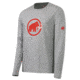 Mammut Logo Longsleeve - Mens-Stone Grey-Large
