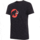 Mammut Logo T-Shirt - Mens, Black PRT3, Small, 1017-07293-00255-113