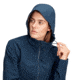 Mammut Macun Softshell Hooded Jacket - Women's, Large, Marine, 1011-00510-5118-115