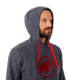 Mammut Logo ML Hoody - Men's, Phantom Melange, XXL, 1014-01381-00158-117