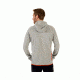 Mammut Mens Mammut Logo ML Hooded Jacket, Granit Melange-Dark Orange, Small, 1010-23270-0578-113