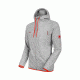 Mammut Mens Mammut Logo ML Hooded Jacket, Granit Melange-Dark Orange, Small, 1010-23270-0578-113