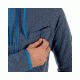 Mammut Mens Mammut Logo ML Hooded Jacket, Marine Melange-Imperial, Extra Large, 1010-23270-50029-116