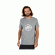 Mammut Mens Mammut Logo T-Shirt, Granit-White, XXS, 1041-07291-0823-111