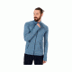 Mammut Mens Runbold Light ML Jacket, Jay Melange, S, 1010-23190-50013-113