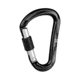 Mammut Nordwand Hms Carabiner, Screw Gate, Black, One Size, 2040-01252-1500-1