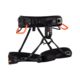 Mammut Ophir 4 Slide Harness, Black-Safety Orange, XS-M, 2020-00841-00430-120