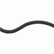 Mammut Performance Static 10.5 mm Rope-Black-100 m