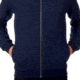 Mammut Roseg Midlayer Bomber Jacket - Mens, Marine Melange, L, 1014-00420-5784-115