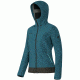Mammut Runje SO Hooded Jacket - Womens-Dark Pacific/Bison-Medium