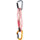 Mammut Sender Keylock 60 cm Quickdraw, Straight Gate/Bent Gate Key Lock, Light Grey/Gold, 2040-02510-33272-60