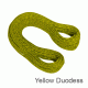 Mammut Tusk 9.8mm - 60M Yellow Bicolor Superdry