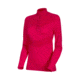 Mammut Vadret Half Zip Longsleeve - Womens, Dragon Fruit/Dark Dragon Fruit, Medium, 1016-00450-3585-114