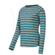 Mammut Wall Longsleeve - Women's-Pacific Melange/Light Grey-Small