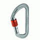 Mammut Wall Micro Lock Screw Gate Carabiner-Grey