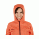 Mammut Womens Get Away ML Hooded Jacket, Barberry Melange, XS, 1010-23230-3413-112