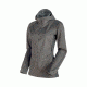 Mammut Womens Keiko Light SO Hooded Jacket, Titanium-Dark Titanium, Extra Large, 1010-23260-00010-116