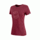 Mammut Womens Mammut Logo T-Shirt, Merlot-Rose, Extra Large, 1041-06541-6336-116
