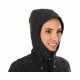 Mammut Womens Runbold Trail SO Hooded Jacket, Graphite, Extra Large, 1011-23181-0121-116