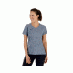 Mammut Trovat T-Shirt - Women's, Large, Jay Melange, 1017-09871-50013-115