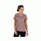 Mammut Trovat T-Shirt - Women's, Extra Large, Merlot Melange, 1017-09871-6237-116