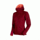 Mammut Womens Ultimate V SO Hooded Jacket, Merlot-Barberry Melange, Small, 1011-00070-6334-113