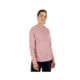 Mammut Womens Wall Longsleeve, Rose Melange-White Melange, Medium, 1041-06231-3486-114