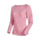 Mammut Womens Wall Longsleeve, Rose Melange-White Melange, Medium, 1041-06231-3486-114