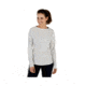 Mammut Womens Wall Longsleeve, White Melange-Marble Melange, Large, 1041-06231-00115-115