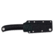 Manly Patriot CPM-154 Fixed Blade Knife, Black, Small, 02ML002