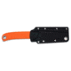 Manly Patriot CPM-154 Fixed Blade Knife, Orange, Small, 02ML008