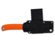 Manly Patriot CPM-154 Fixed Blade Knife, Orange, Small, 02ML008