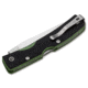 Manly Peak CPM-154 Two Hand Folding Knife, Toxic Green, Small, 01ML059