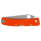 Manly Peak D2 Folding Knife, Orange, Small, 01ML012US