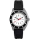 Marathon Arctic Steel Navigator Automatic Unisex Watches, 41mm, Sapphire, 3-Piece Rubber Strap Kit, Black, WW194029SS-0530