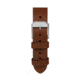 Marathon Cross Hatch 2-Piece Strap, Italian Leather, Parkerized Buckle, 20mm, Cognac, Standard, WS-LT-CGPS-20-ST
