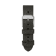 Marathon Cross Hatch 2-Piece Strap, Italian Leather, Parkerized Buckle, 20mm, Moss Green, Extra Long, WS-LT-MGPS-20-XL