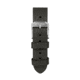 Marathon Cross Hatch 2-Piece Strap, Italian Leather, Steel Buckle, 20mm, Moss Green, Extra Long, WS-LT-MGSS-20-XL
